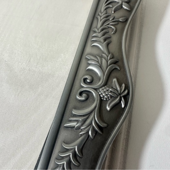 Vintage Ornate Floral Silver Picture Frame - Picture 5 of 12